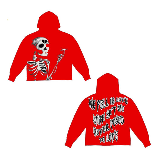 Red 420 Hoodie