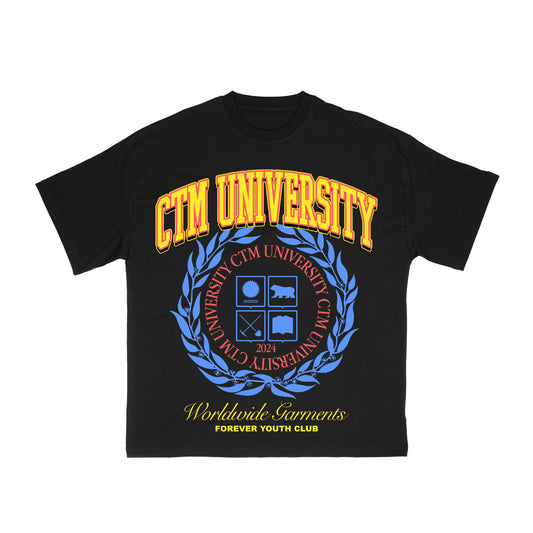 CTM Black University Shirt