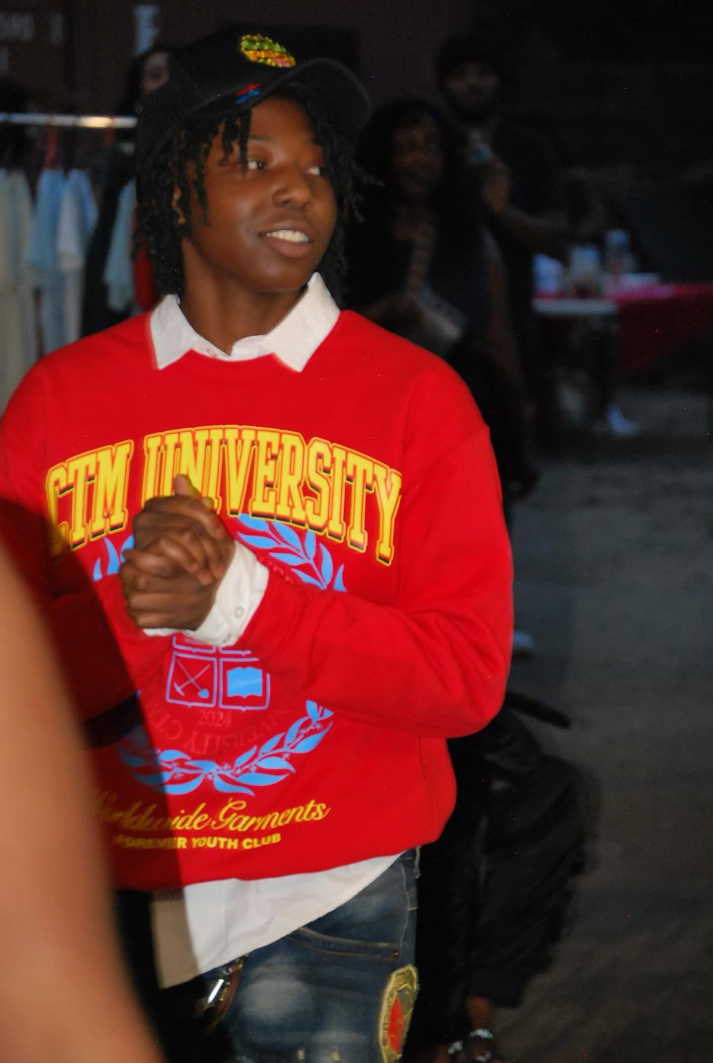 Red CTM University Sweatshirt ￼